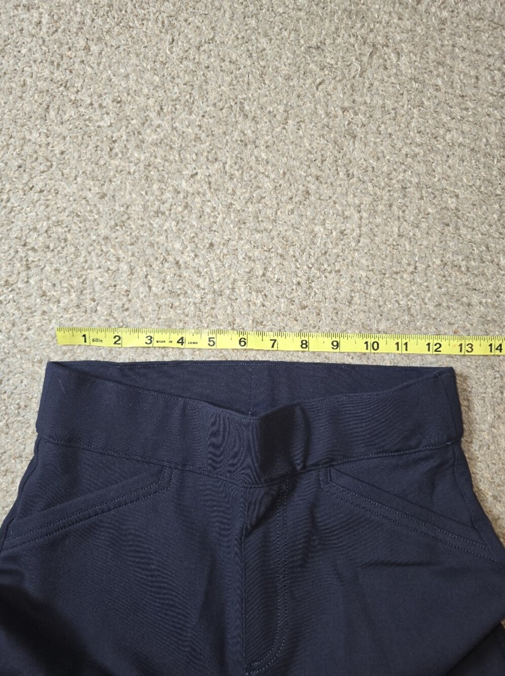 SPANX Women's Dark Navy Pull On Ponte Pants Size XS - Picture 5 of 5
